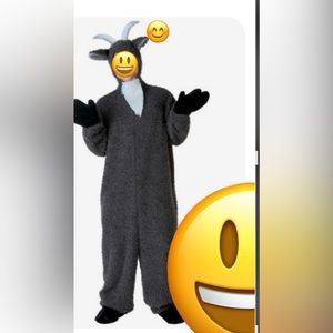 Goat onesie costume